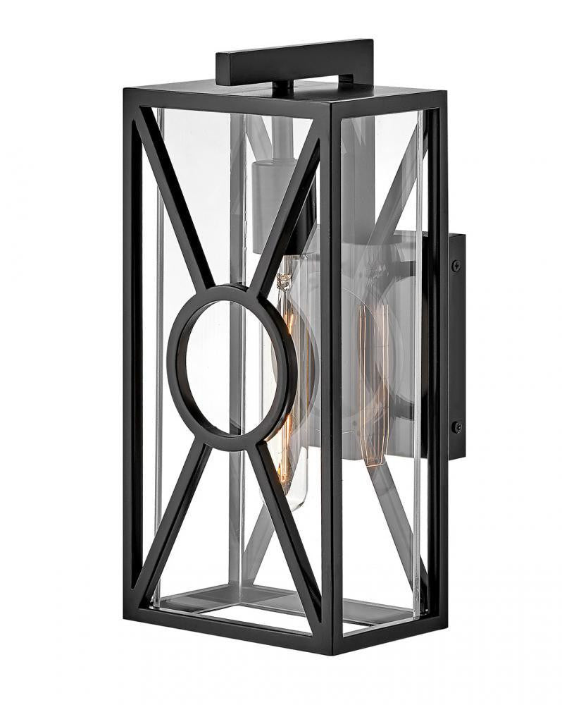 Hinkley Brixton Outdoor Wall Lantern Black