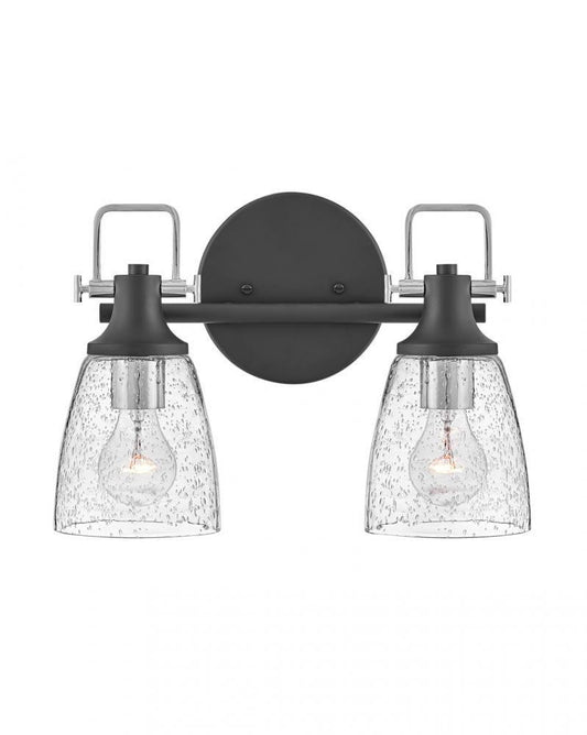 Hinkley Easton Bath Vanity Light Black, Steel