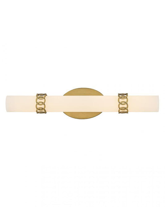 Hinkley Eliza Medium LED Vanity Lacquered Brass