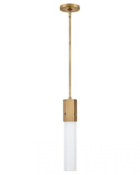 Hinkley Facet Extra Small Pendant Heritage Brass