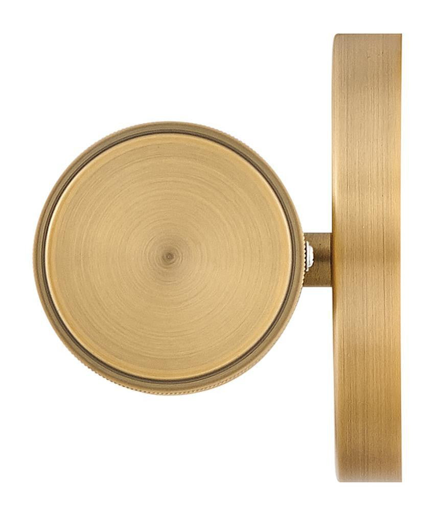 Hinkley Femi Medium LED Bath Wall Sconce Lacquered Brass 4.75"W x 13.0"H x 3.75"L