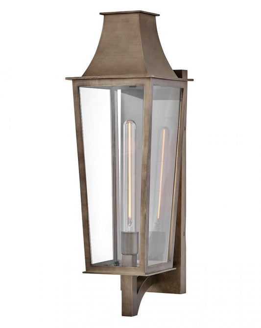 Hinkley Georgetown Large Wall Mount Lantern Burnished Bronze