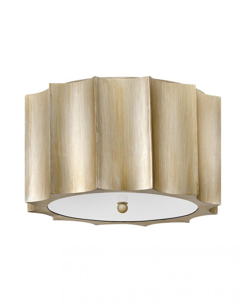 Hinkley Gia Medium Flush Mount Steel, Champagne Gold