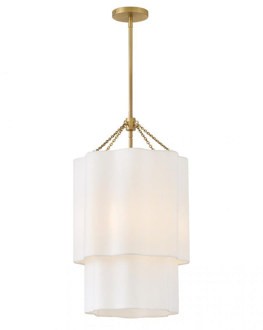 Hinkley Gwen Large Pendant Lacquered Brass