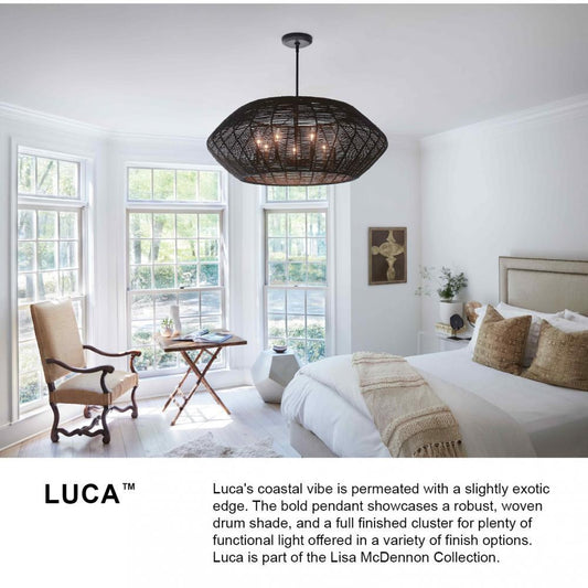 Hinkley Luca Double Extra Large Multi Tier Chandelier Black