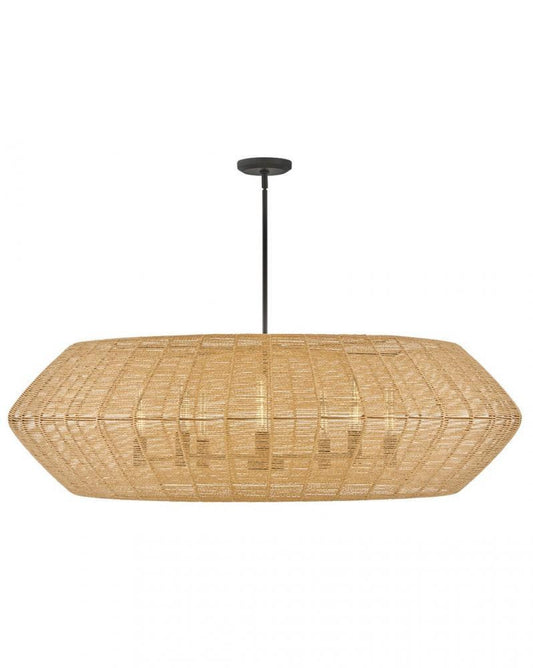 Hinkley Luca Extra Large Drum Chandelier Black