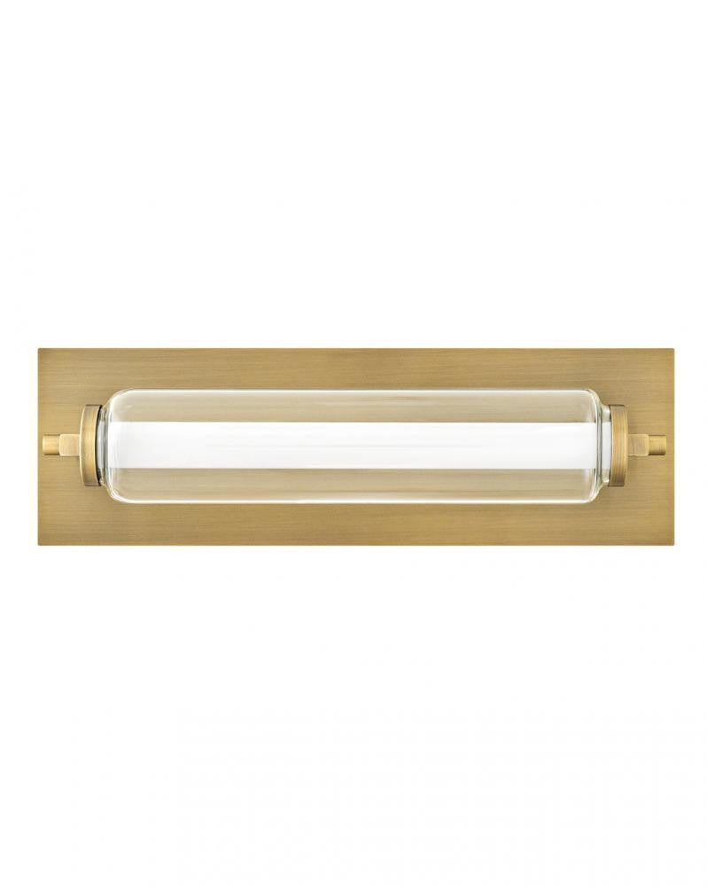 Hinkley Lucien Small LED Vanity Lacquered Brass