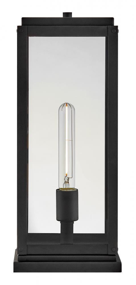 Hinkley Max Medium Pier Mount Lantern Black
