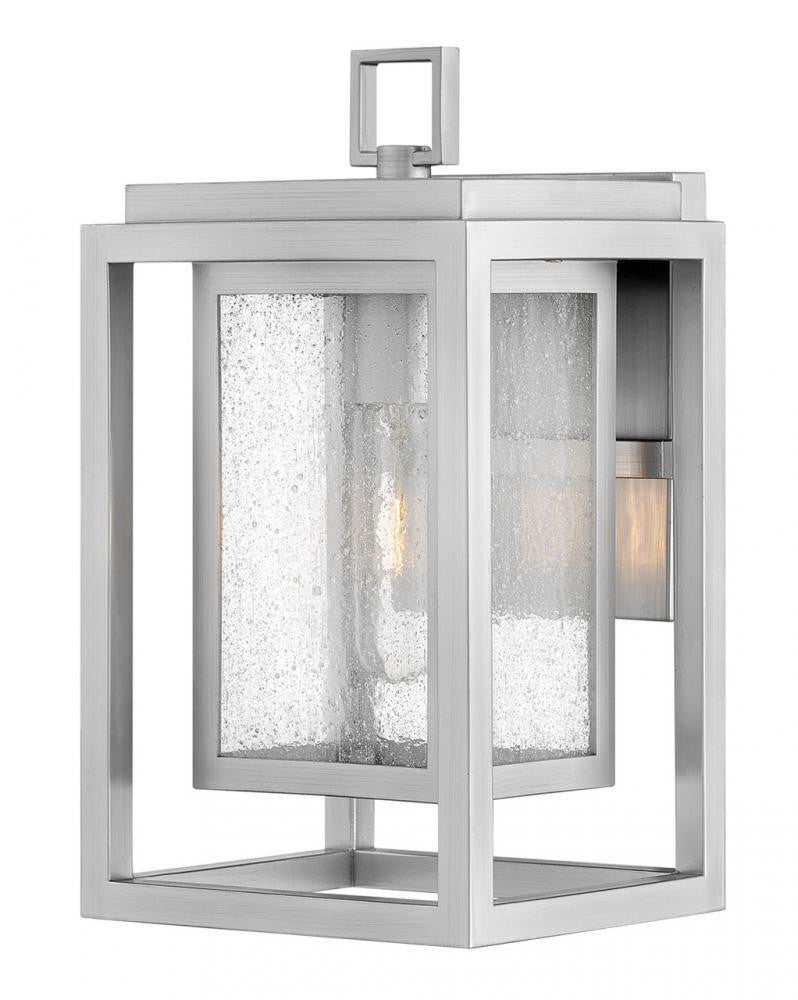Hinkley Republic LED Outdoor Wall Lantern Satin Nickel, Nickel