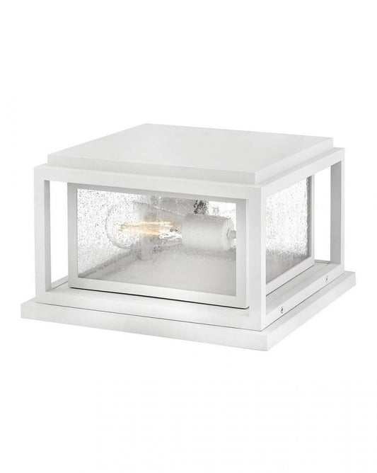 Hinkley Republic Small Pier Mount Lantern Textured White