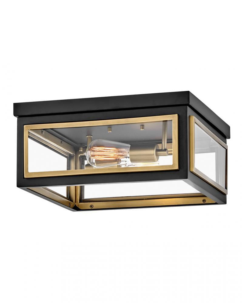 Hinkley Shaw Medium Flush Mount Black