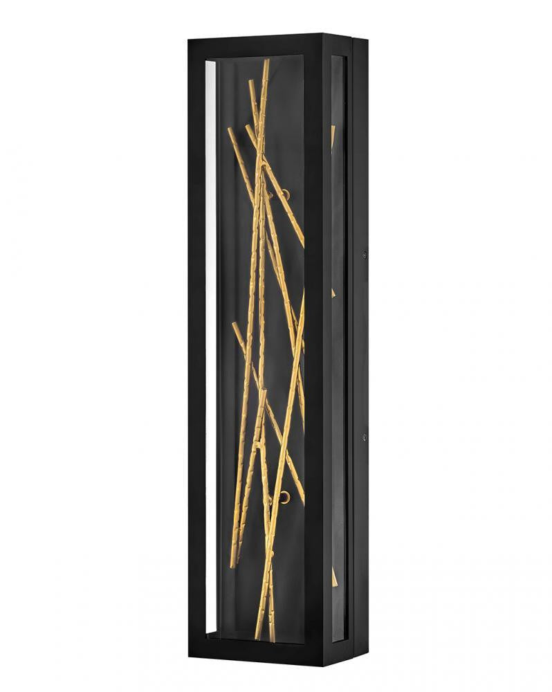 Hinkley Styx Large Wall Mount Lantern Black