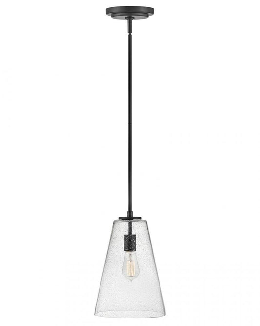 Hinkley Vance Down Pendant Black, Steel, Satin Black