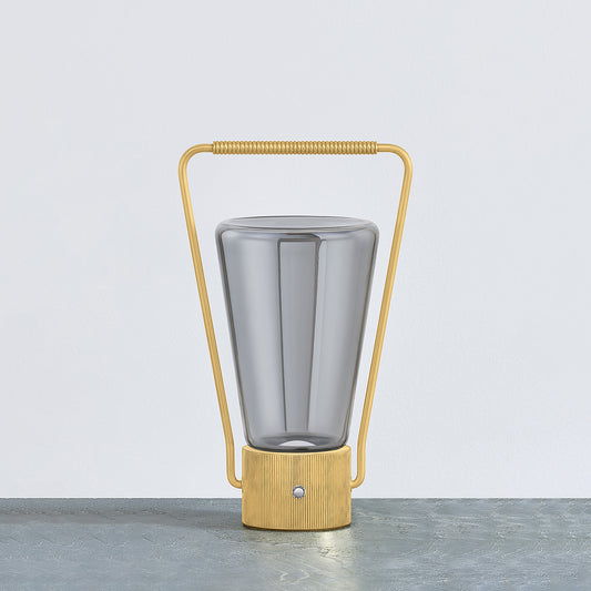 Hudson Valley Booker Table Lamp in Aged Brass, alternate view 1