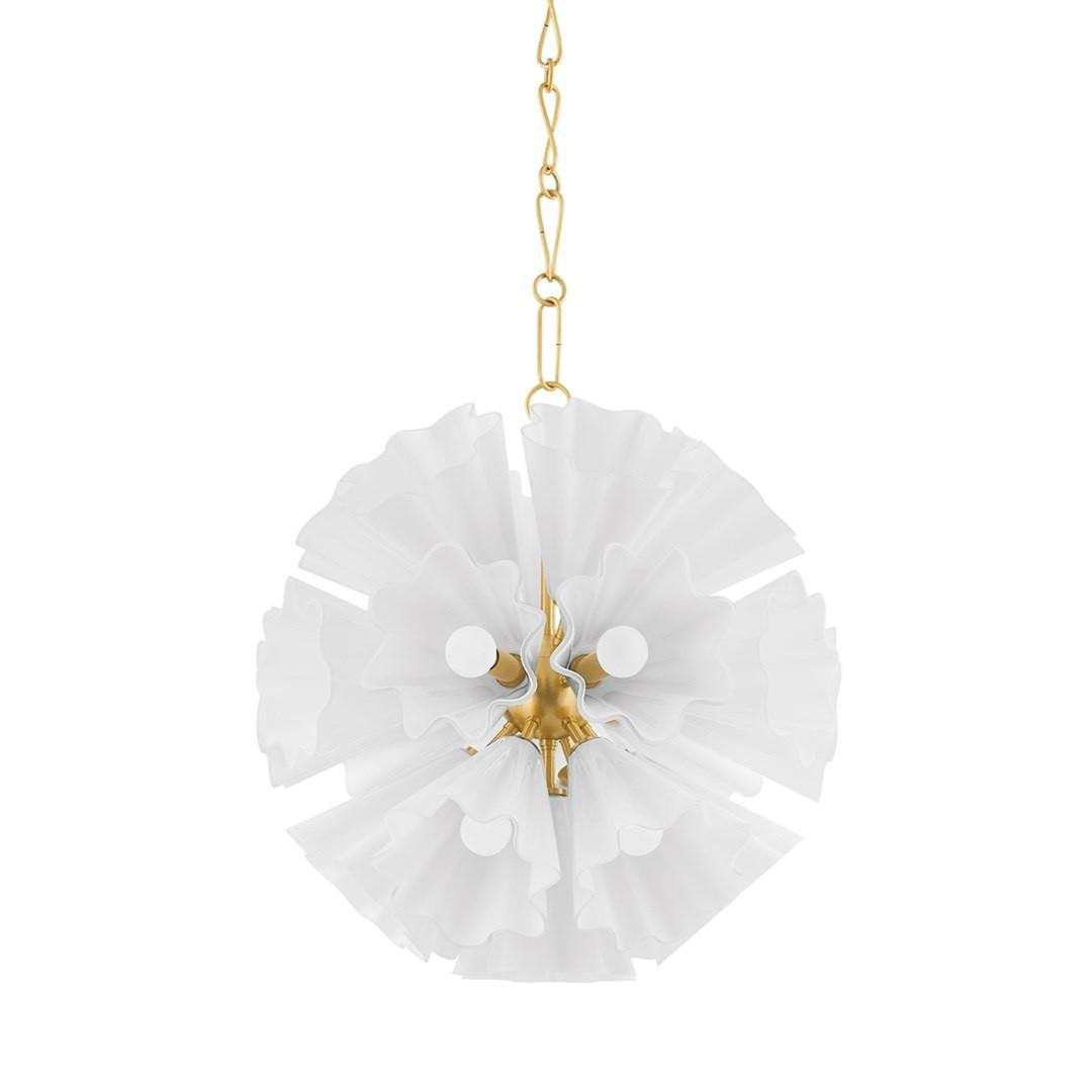 Hudson Valley Capri Chandelier Aged Brass