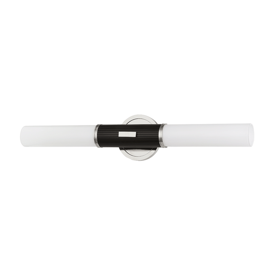 Hudson Valley Crewe 2-Light Wall Sconce Polished Nickel