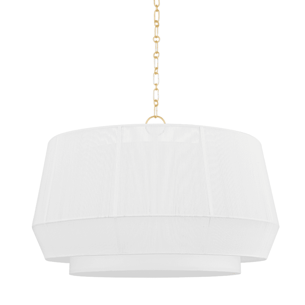 Hudson Valley Debi Pendant Aged Brass