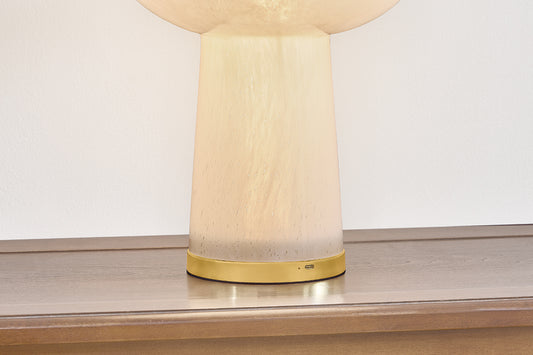 Hudson Valley Fords Table Lamp Aged Brass detail view 1