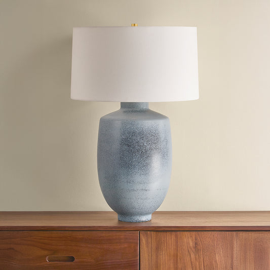 Hudson Valley Hensonville Table Lamp in Aged Brass, alternate view 1