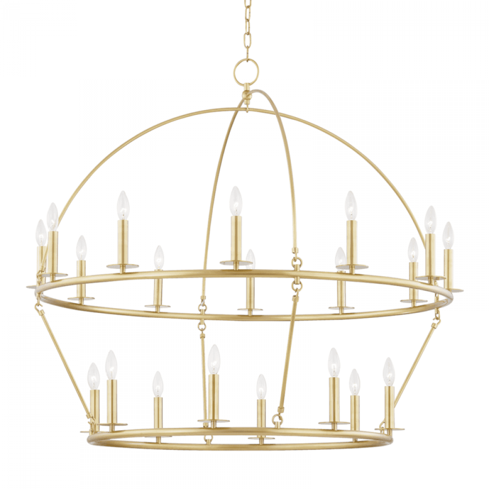 Hudson Valley Howell Chandelier Brass