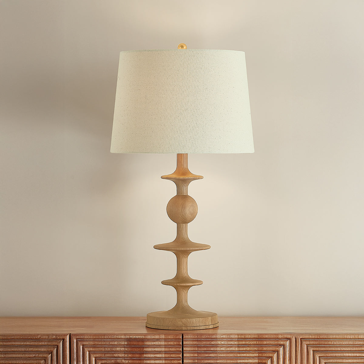 Hudson Valley Jefferson Heights Table Lamp Aged Brass detail view 5