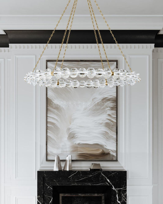 Hudson Valley Lindley Chandelier Nickel