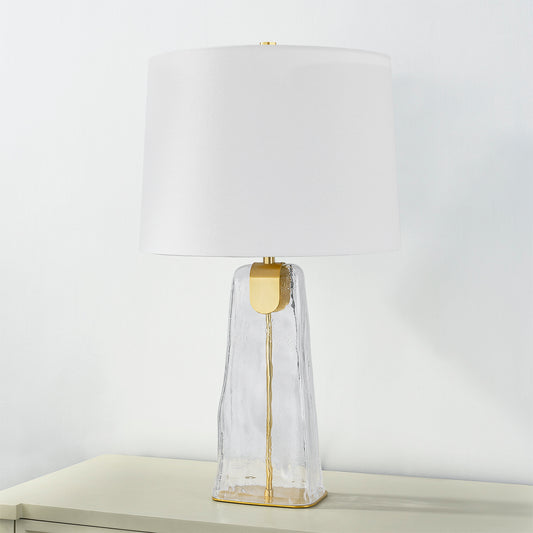 Hudson Valley Midura Table Lamp in Aged Brass, alternate view 1