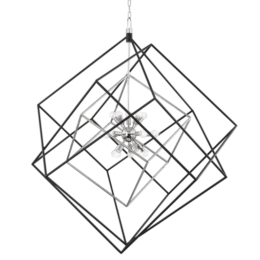 Hudson Valley Roundout Pendant Black