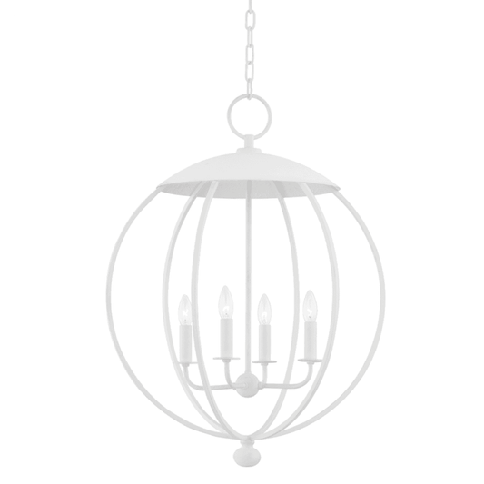 Hudson Valley Wesley Pendant White