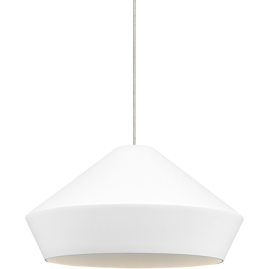 Visual Comfort Modern Brummel Pendant Nickel, Satin Nickel