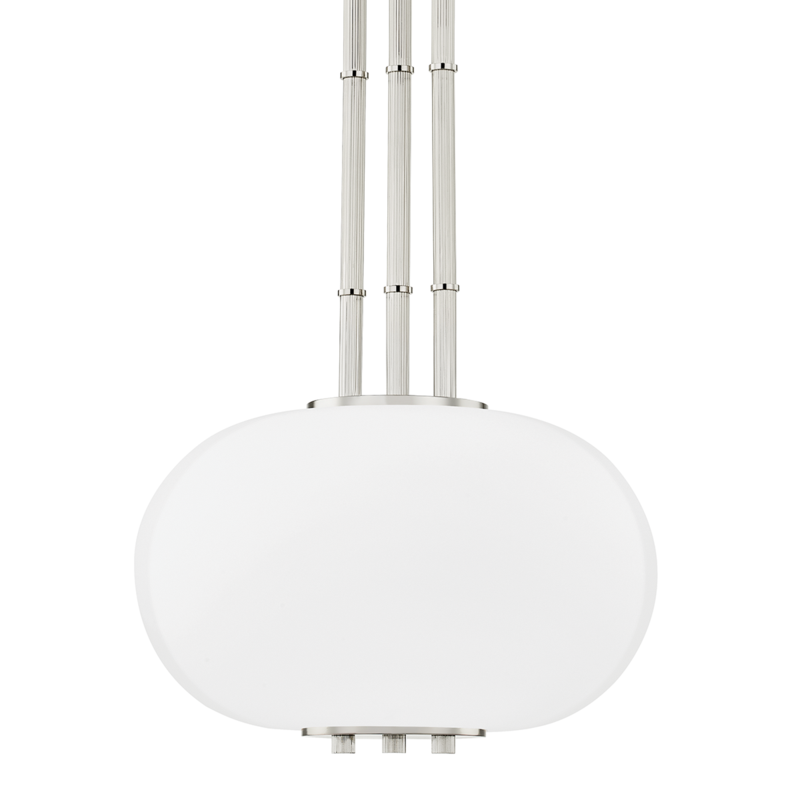 Hudson Valley Palisade Pendant Burnished Nickel