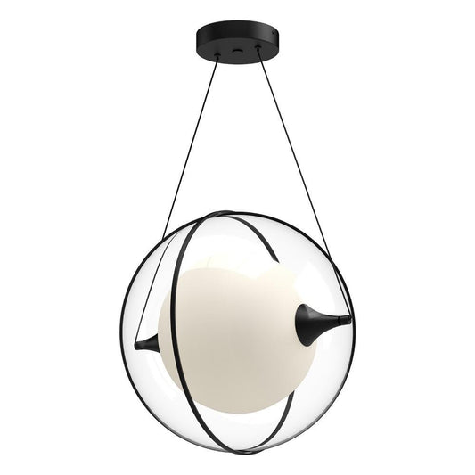Kuzco Lighting Inc Aries 16-in LED Pendant Black