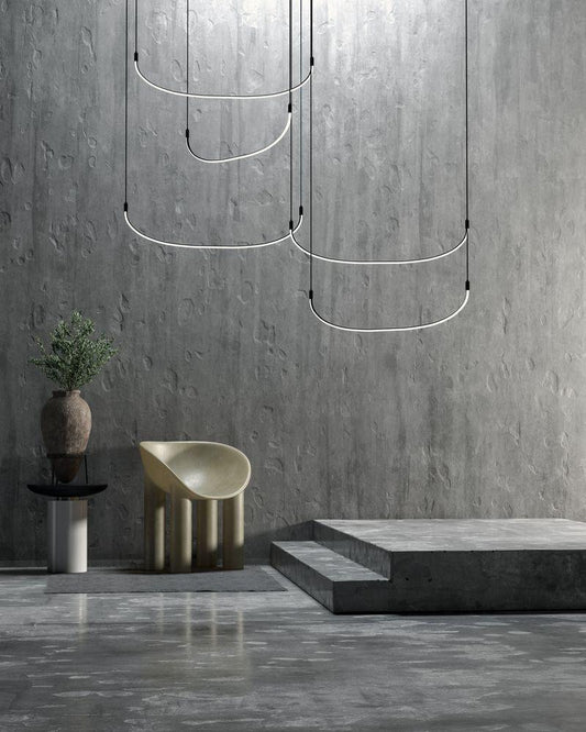 Kuzco Lighting Inc Talis 70-in Black LED Multi Pendant