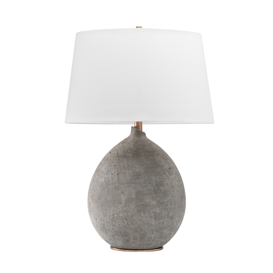Hudson Valley DENALI Table Lamp Gray