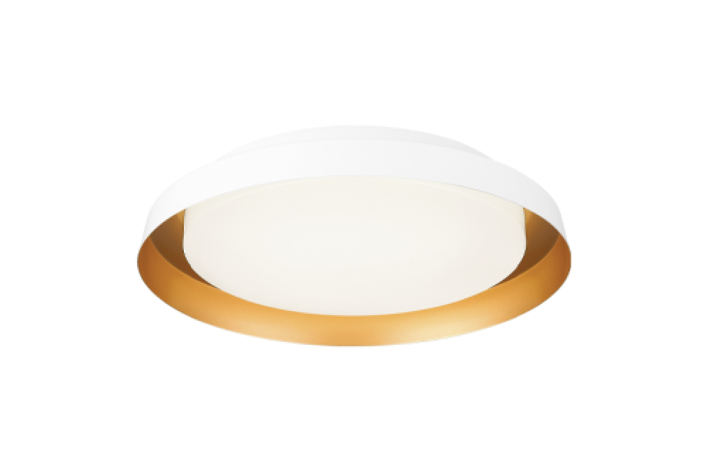 Matteo Lighting Vieno 14-in LED Flush Mount White