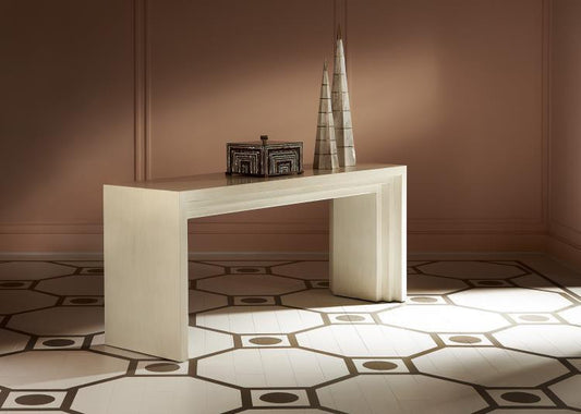 Maitland-Smith Aries Console Table, Antique White, 72"W (CJ8369-34 YUU906TMAU)