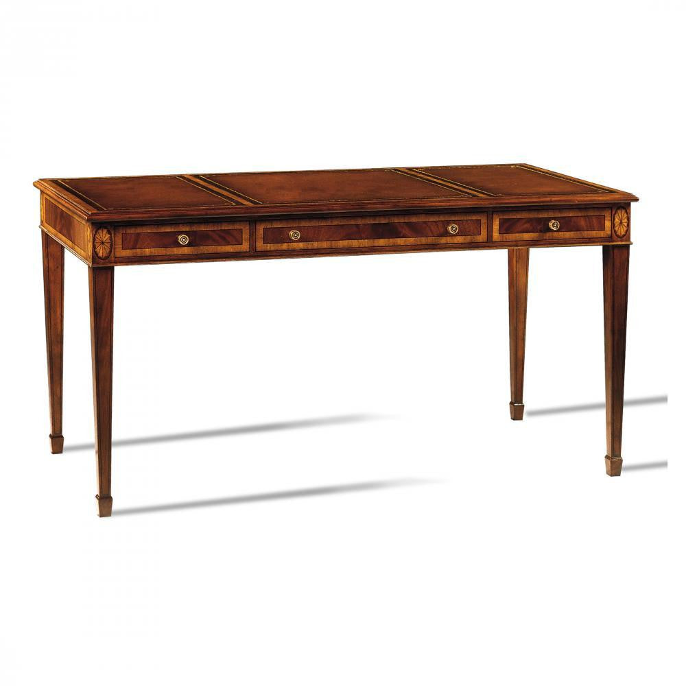 Maitland-Smith Blixen Desk Mahogany, Dark Brown