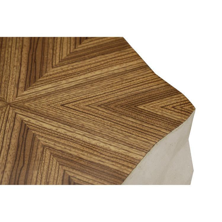 Maitland-Smith Cremona Accent Table, Off-White, Wood Top, 16"W (89-0402 YUU906TN9W)