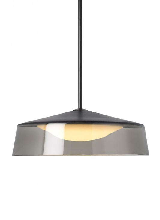 Visual Comfort Modern Masque Grande Pendant Black