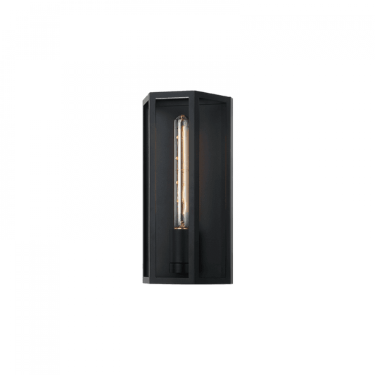Matteo Lighting Aydin 1-Light Wall Sconce in Matte Black, 4.40"W (W65801MB)