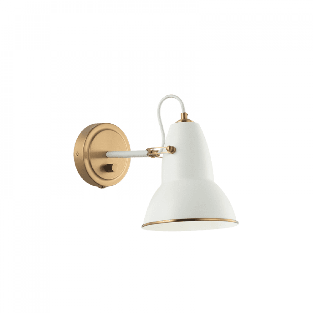 Matteo Lighting Buzz 9-in Wall Sconce White