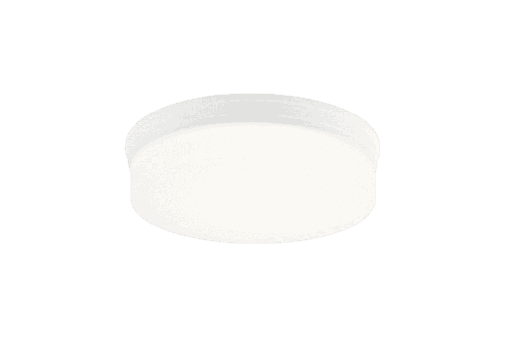 Matteo Lighting Circian 12-in LED Flush Mount Matte White