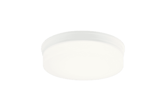 Matteo Lighting Circian 12-in LED Flush Mount Matte White