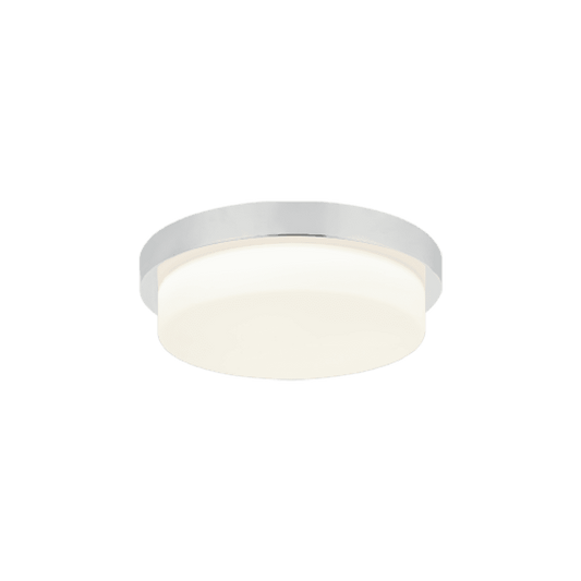 Matteo Lighting Durham 1-Light Flush Mount in Chrome, 12.88"W (M15901CH)