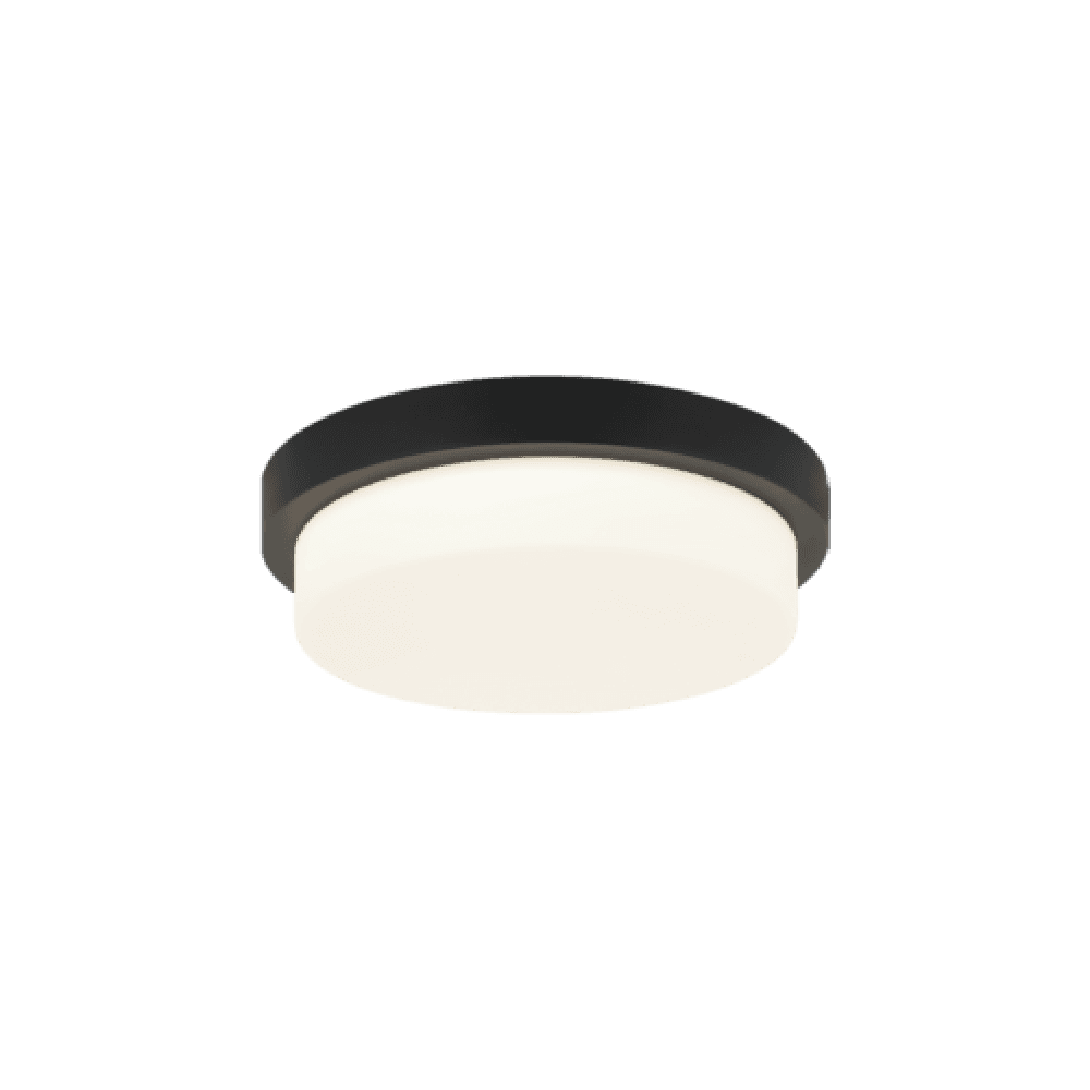 Matteo Lighting Durham 13-in LED Flush Mount Matte Black