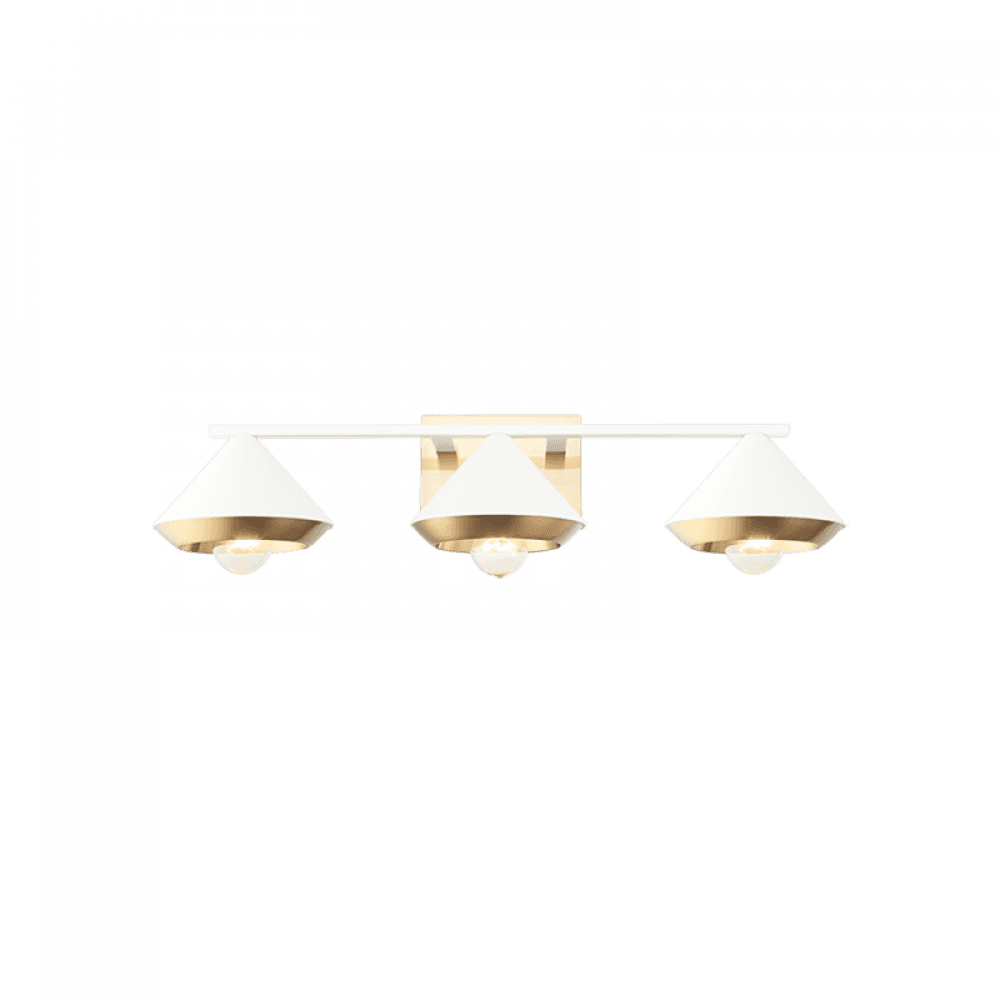 Matteo Lighting Velax 3-Light Vanity White