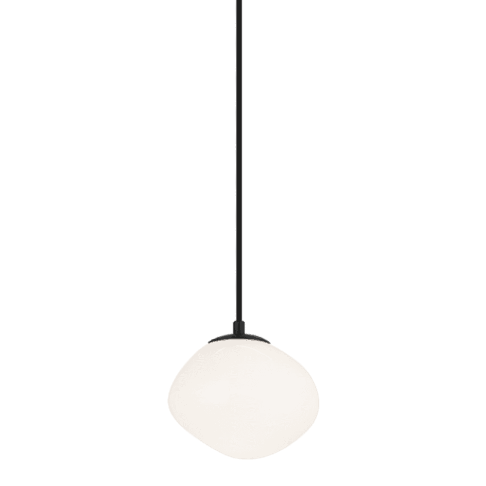 Matteo Lighting Melotte 8-in Pendant Black