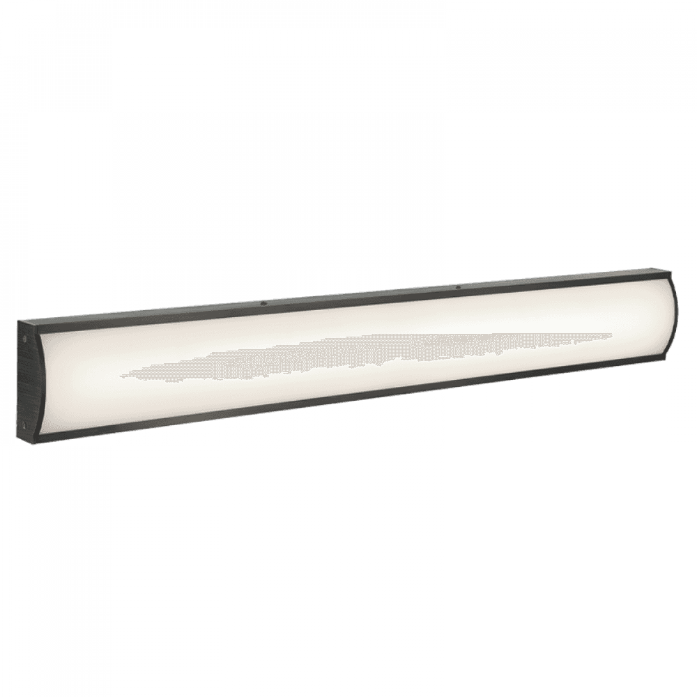 Matteo Lighting Semmie 34-in LED Vanity Light Black, Oxidized Black