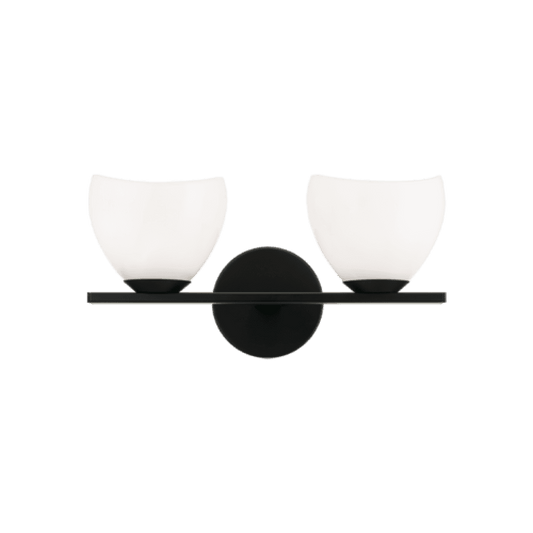 Matteo Lighting Uptowne 2-Light Vanity Black