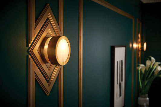 Hinkley Mercer Bathroom Wall Sconce Black, Steel